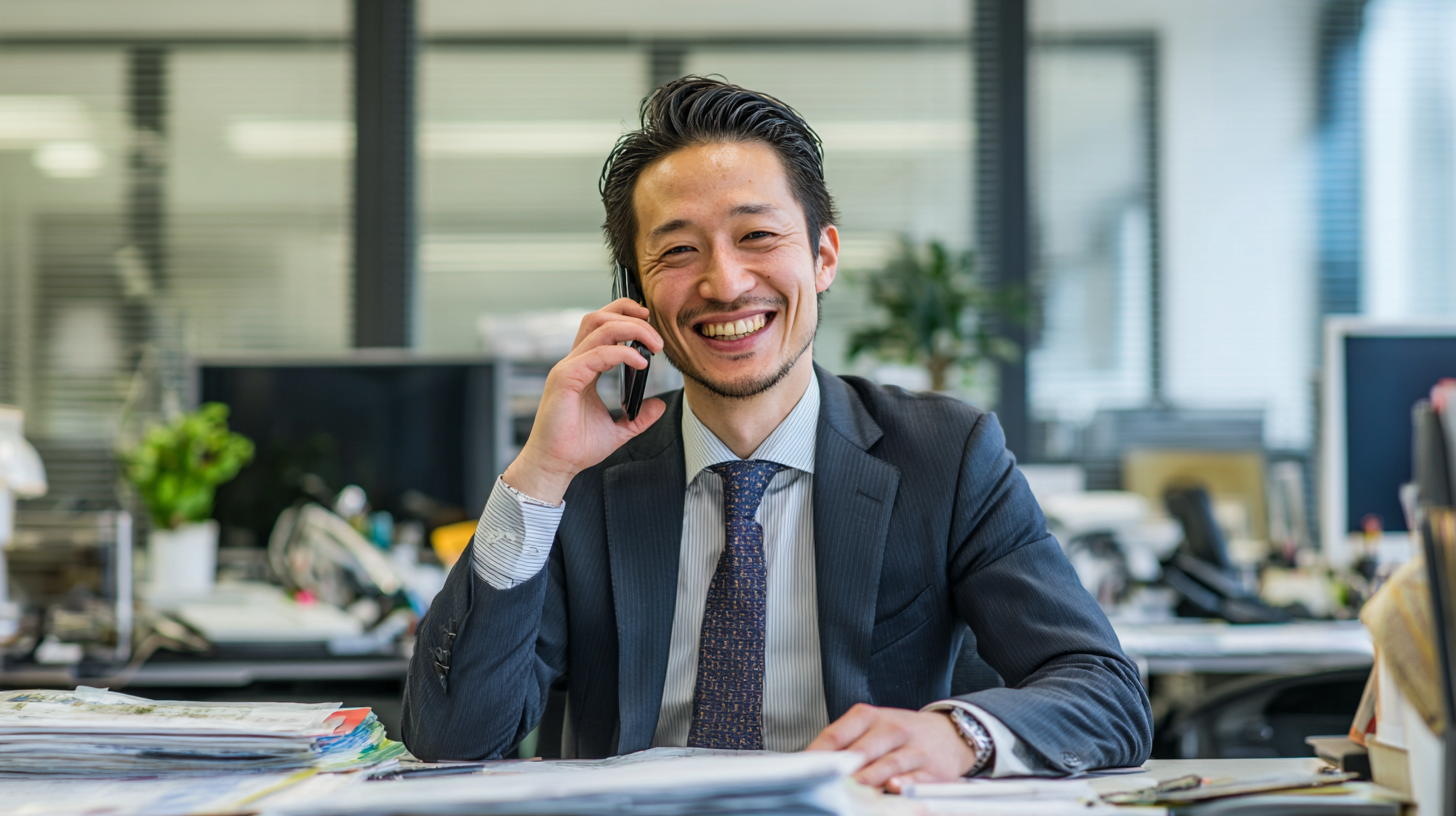 不動産仲介業の営業マン