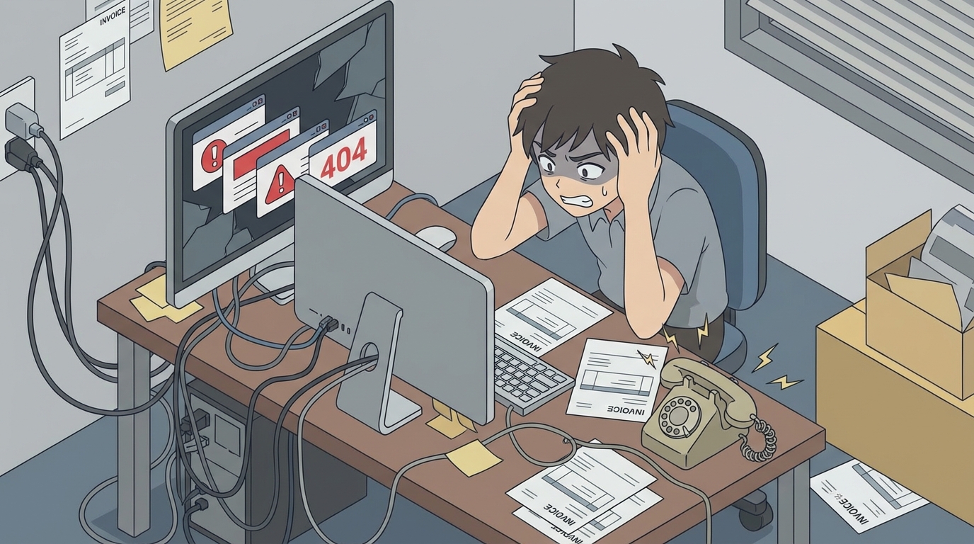 業務の属人化に頭を抱える経営者