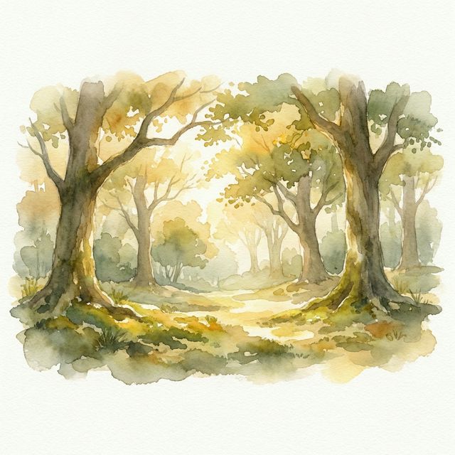 木漏れ日のイメージ