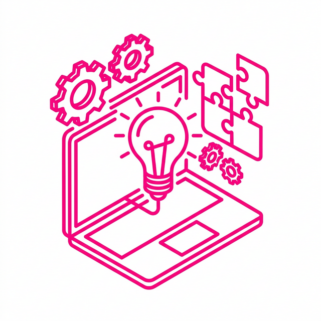 IT顧問サービスのイラスト